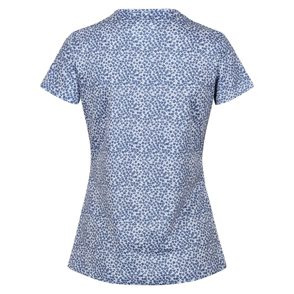 Regatta Women's Fingal Edition Ditsy Print T-Shirt - Dusty Denim