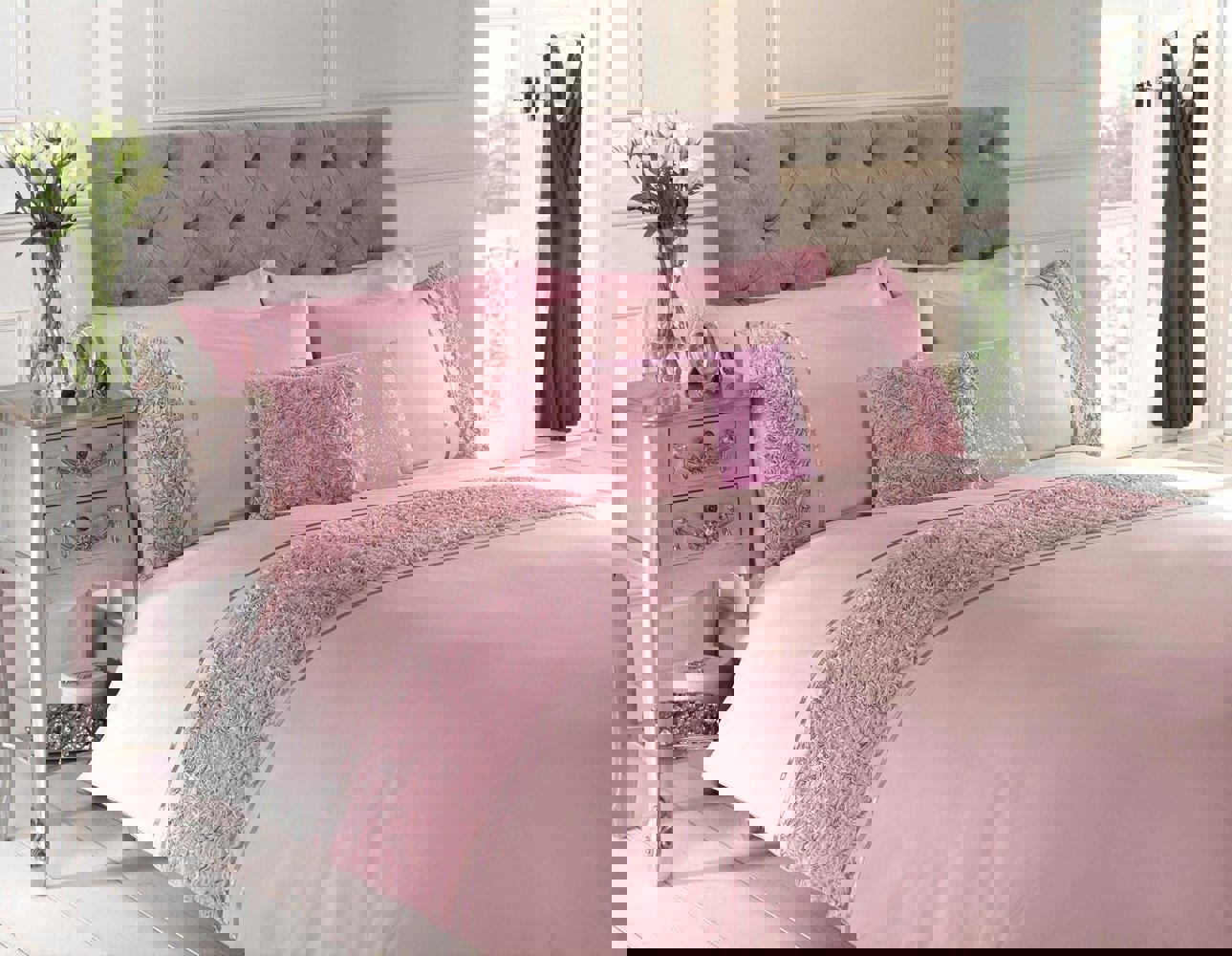 HomeSpace Direct Provence Duvet Cover Set