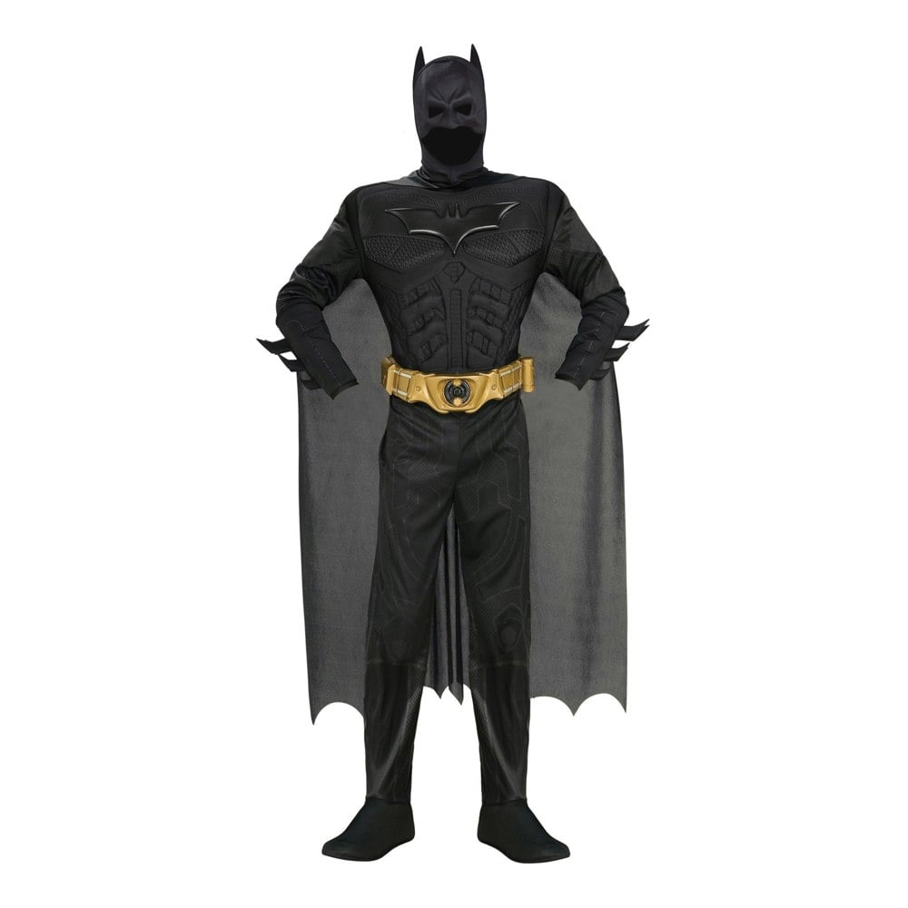 Batman Mens Deluxe Costume - Black
