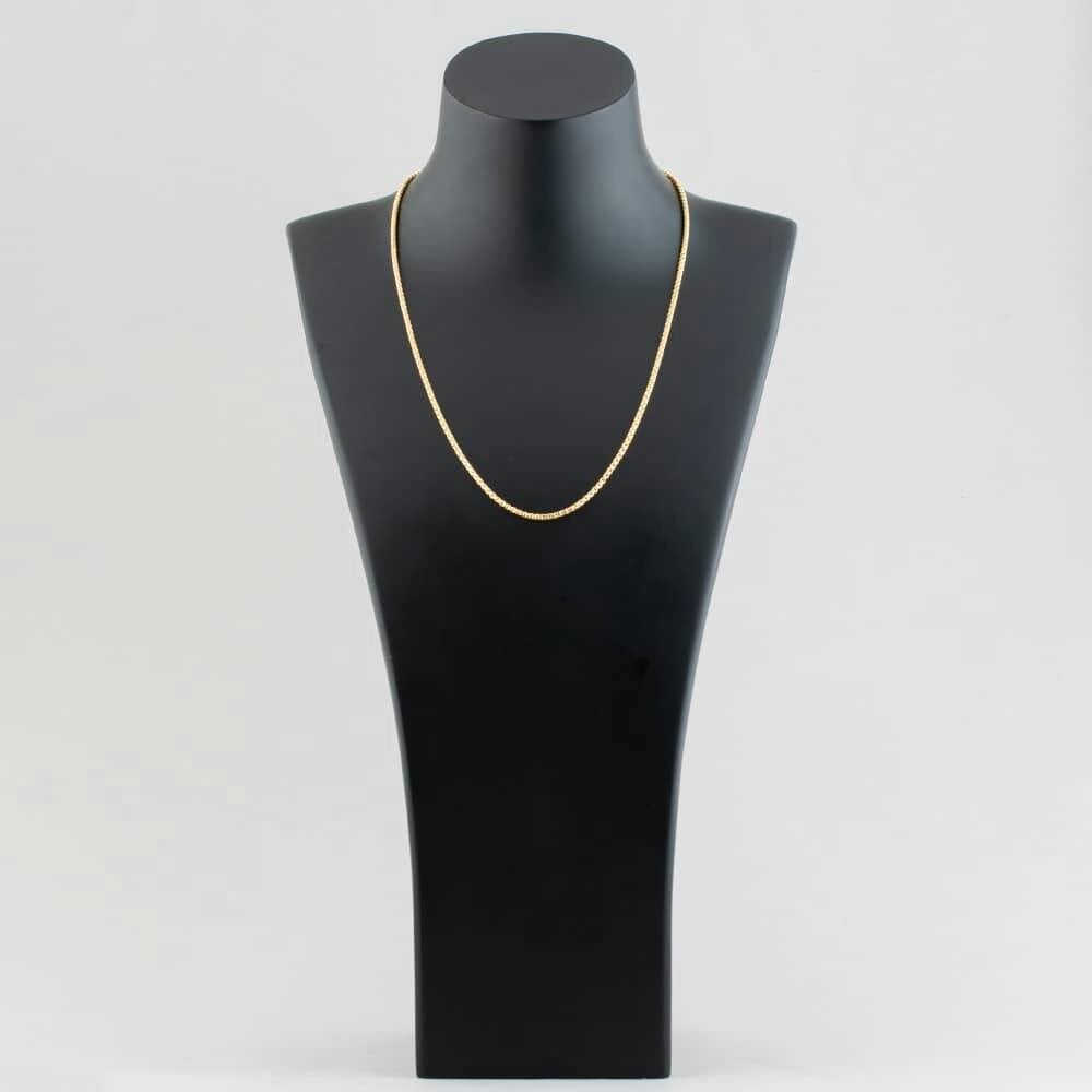 T. H. Baker 9ct Yellow Gold 20 Inch Box Chain HBFB-250-9Y-20