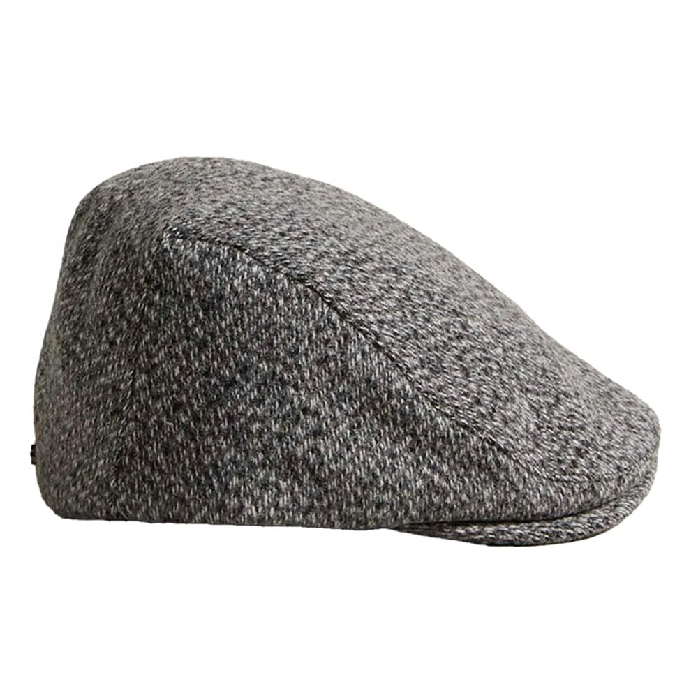 Ted Baker Beniey Marl Flat Cap - Grey
