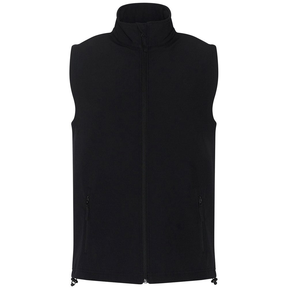 PRO RTX Mens Softshell 2 Layer Gilet - Black