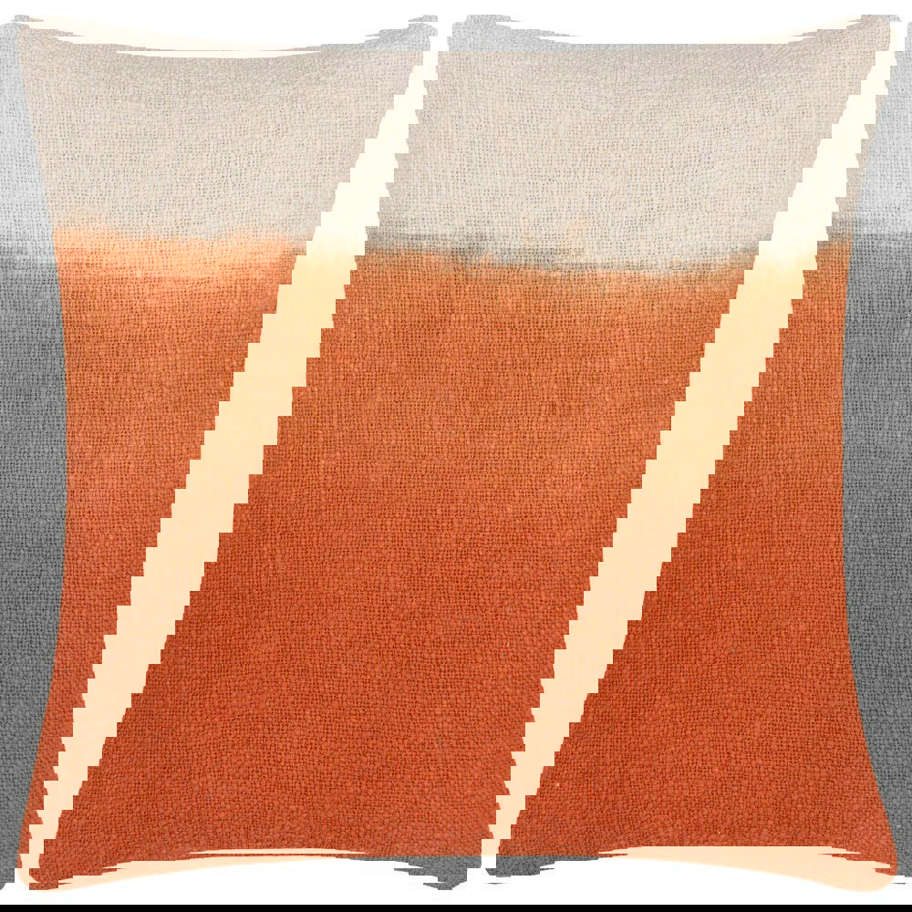 Furn Mizu Dip Dye Square Cushion Cover - Amber