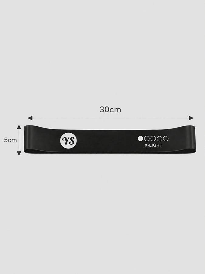 Yoga Studio Resistance Black Loop Band - X-Light