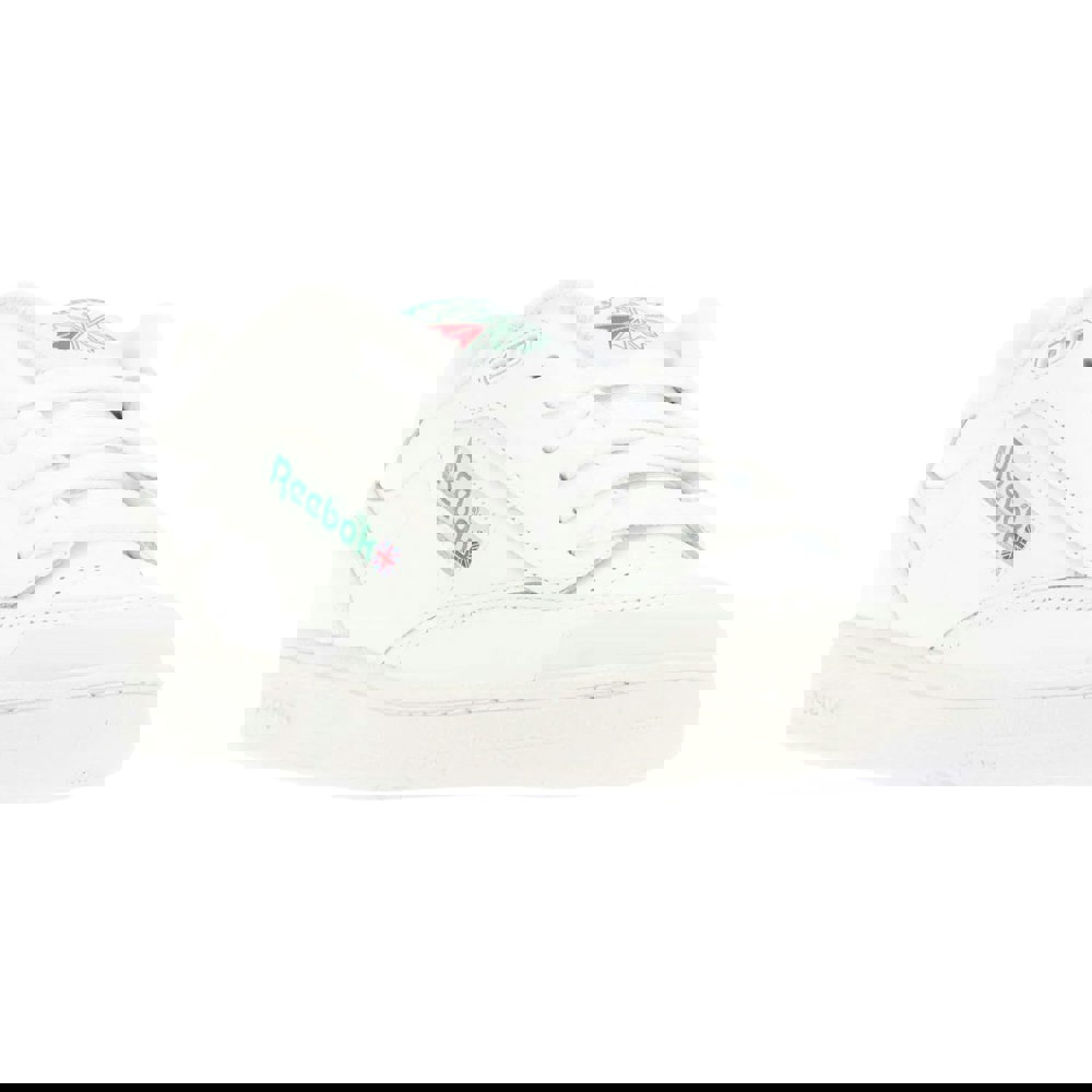 Reebok Beams X Club C Bulc Leather Trainers - White/Green
