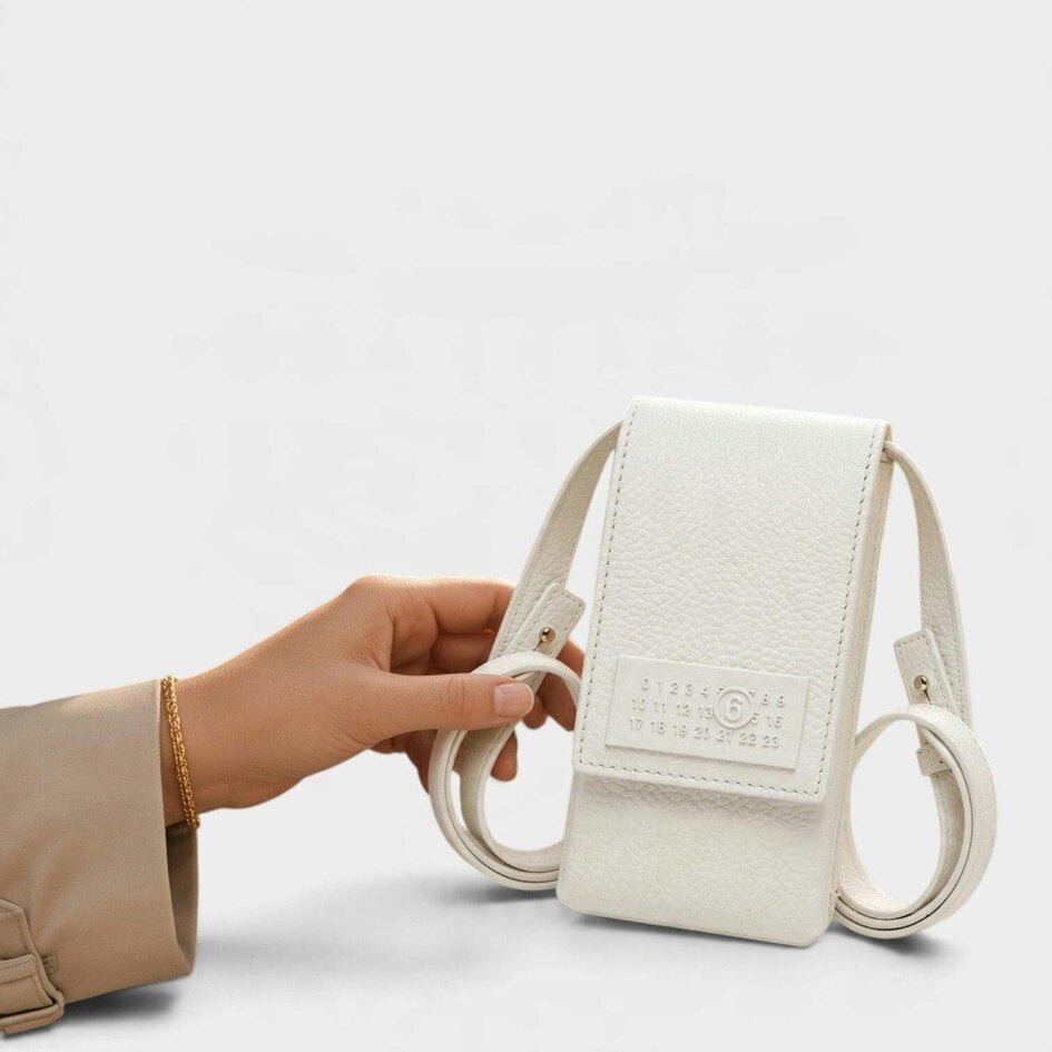 Maison Margiela MM6 Small Pouch White