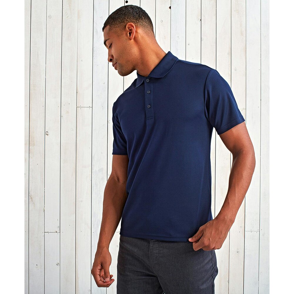 Premier Mens Sustainable Polo Shirt - French Navy
