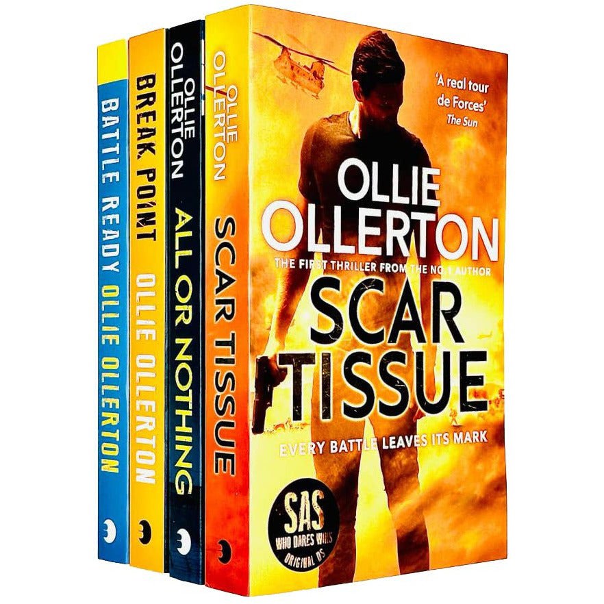 BLINK Publishing Ollie Ollerton Collection 4 Books Set