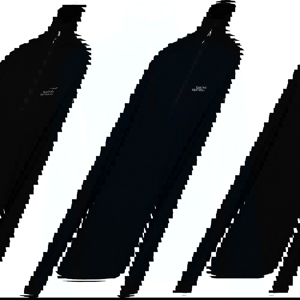Regatta Great Outdoors Mens Montes Funnel Neck Fleece Jumper - Black