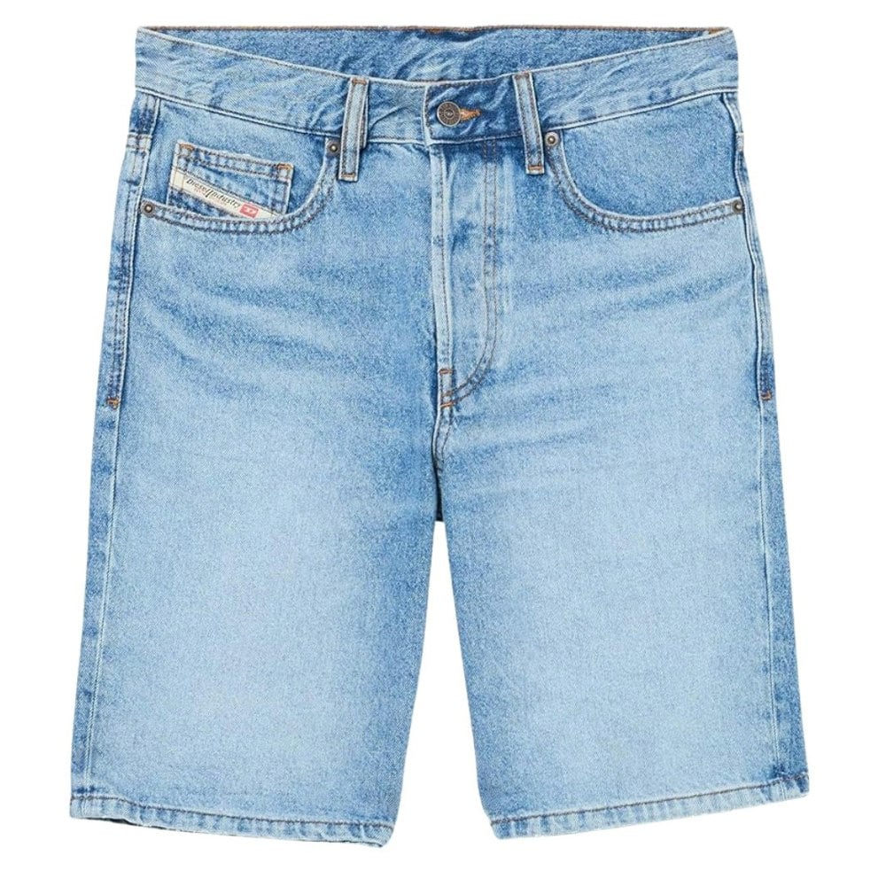 Diesel Slim Short Blue Denim Shorts