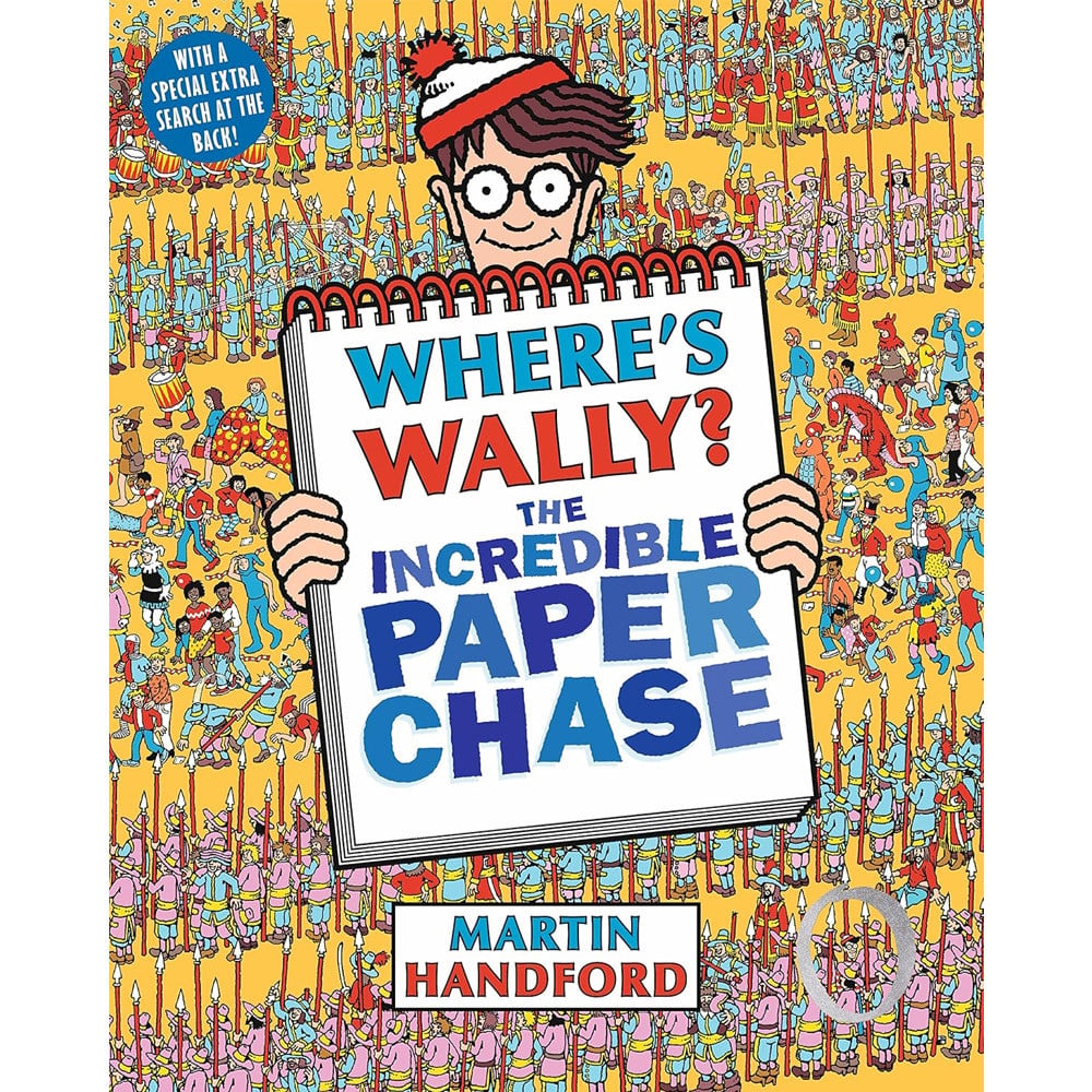 Walker Books Where's Wally? The Incredible Paper Chase by Martin Handford