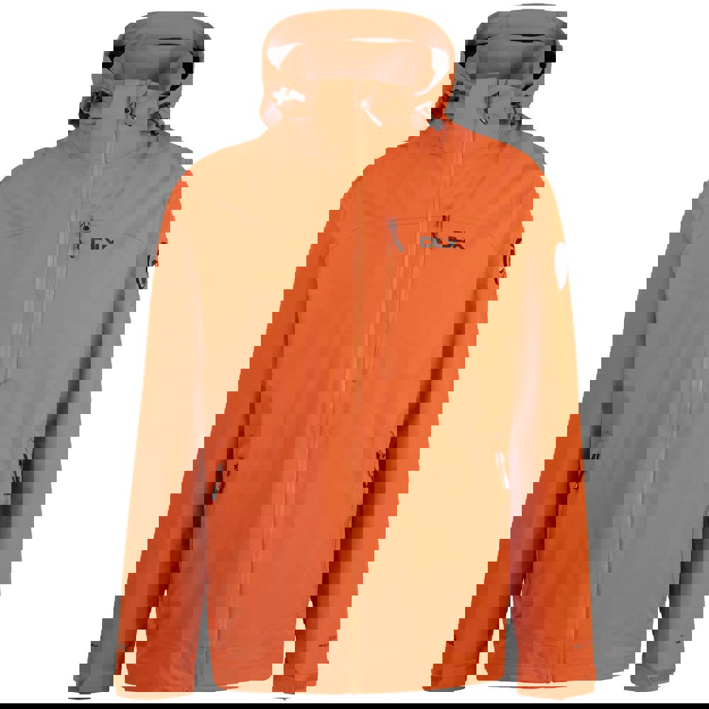 Trespass Men's Montgomery DLX Waterproof Jacket - Burnt Orange