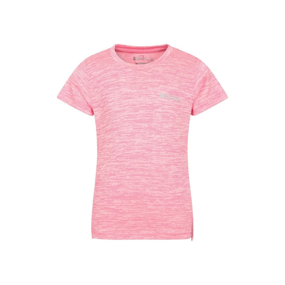 Mountain Warehouse Girls Plain Field T-Shirt - Pink