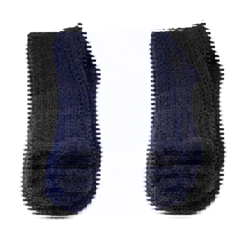 Alpaca walking socks - Navy Blue - Heating & Plumbing London - Alpaca walking socks