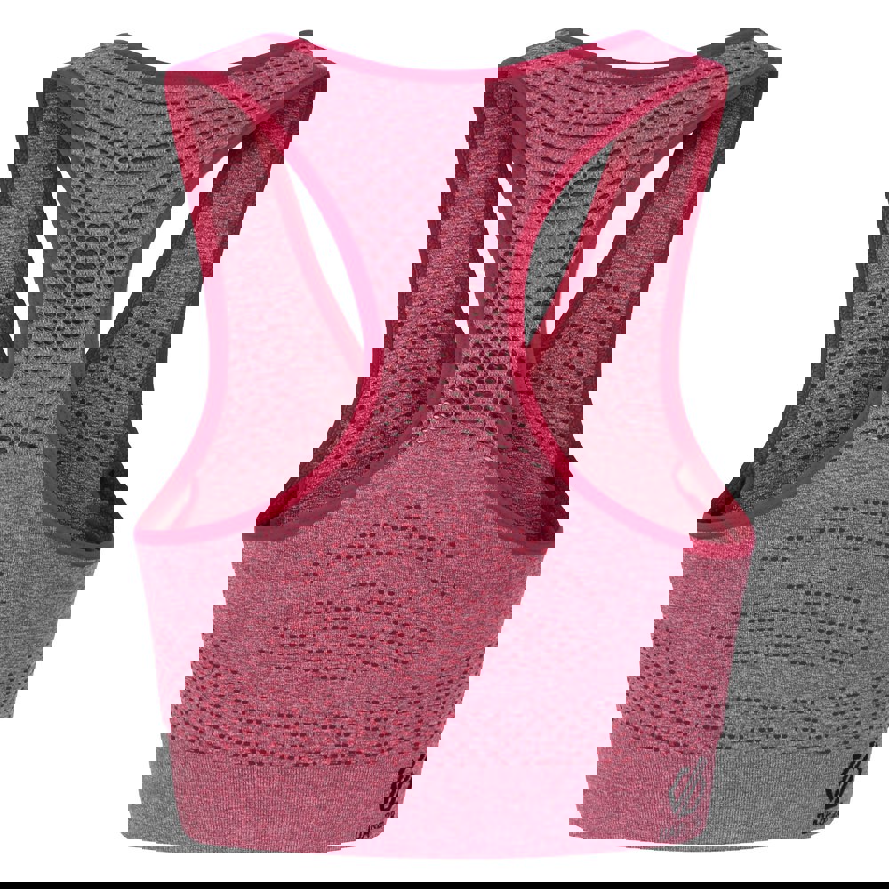 Dare 2b Womens/Ladies Dont Sweat It Sports Bra - Berry Pink Marl