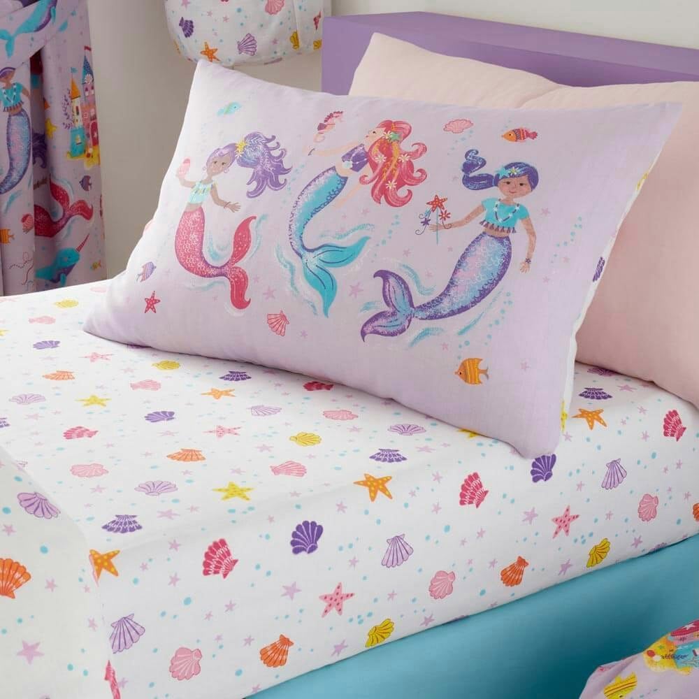 Magical Mermaids Pillowcase (Pair) Pillowcases - Happy Linen Company