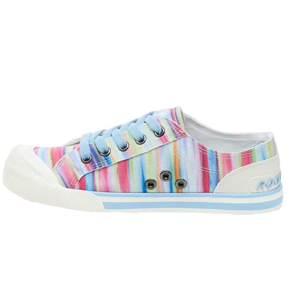 Rocket Dog Womens Jazzin Dens Trainers - Rainbow