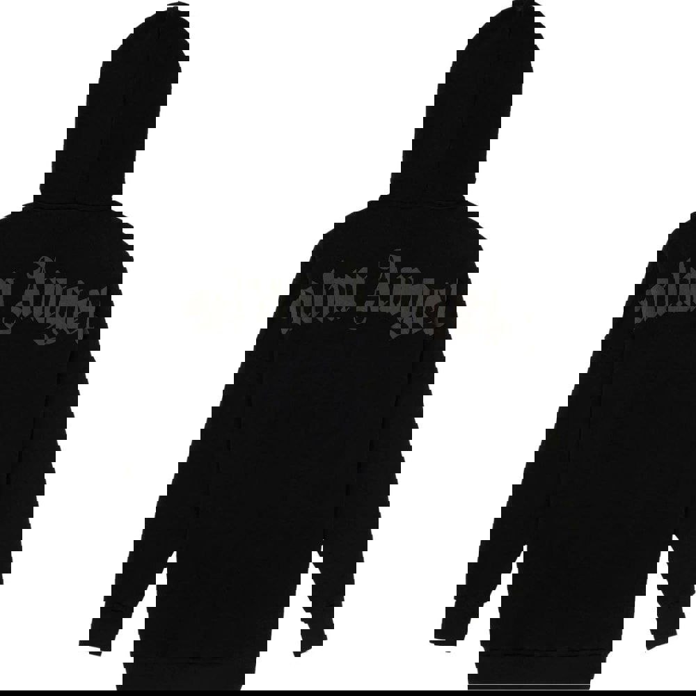 Palm Angels Classic Logo Oversized Hoodie - Black