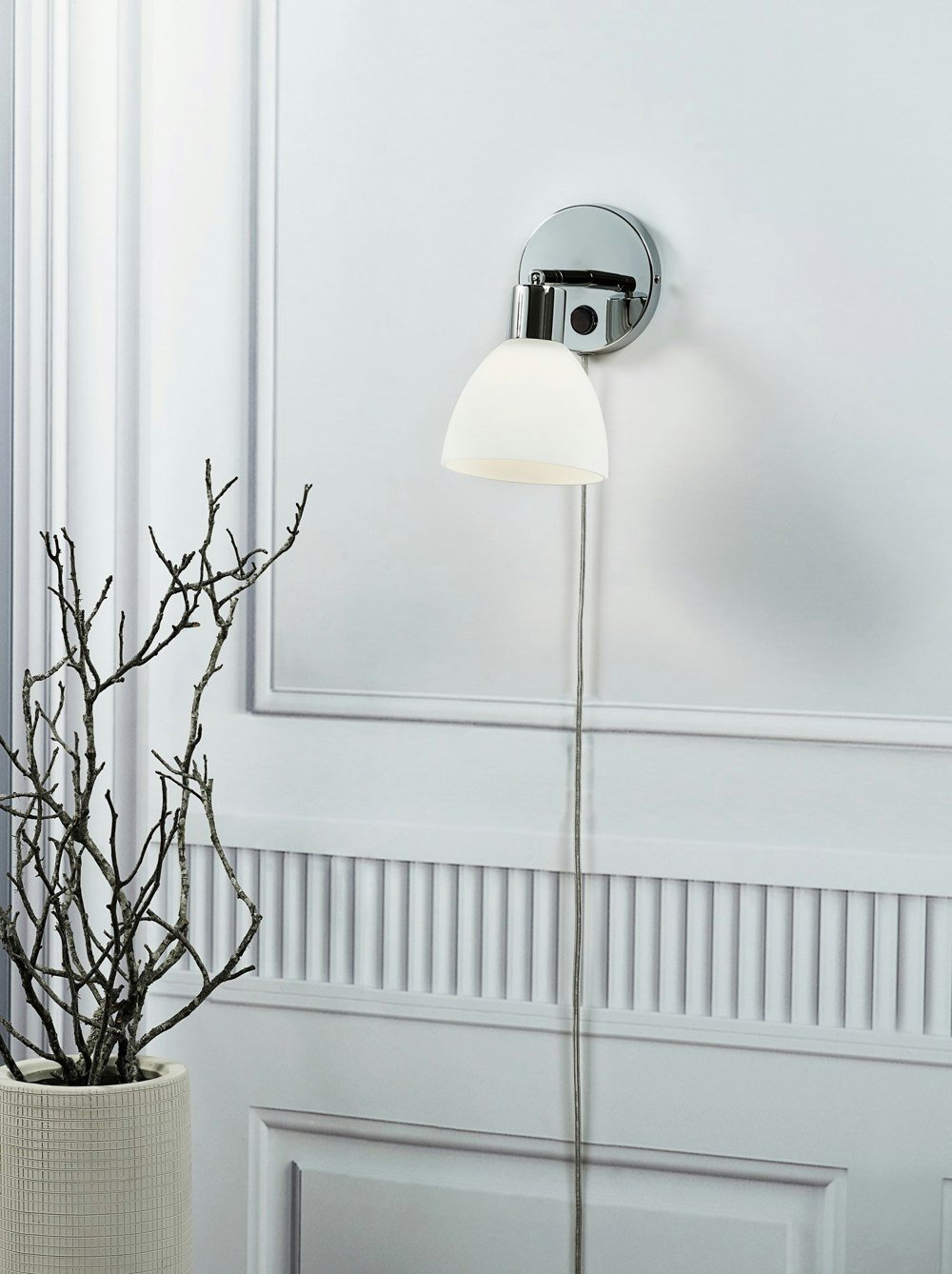 Nordlux Ray | Wall light | Chrome