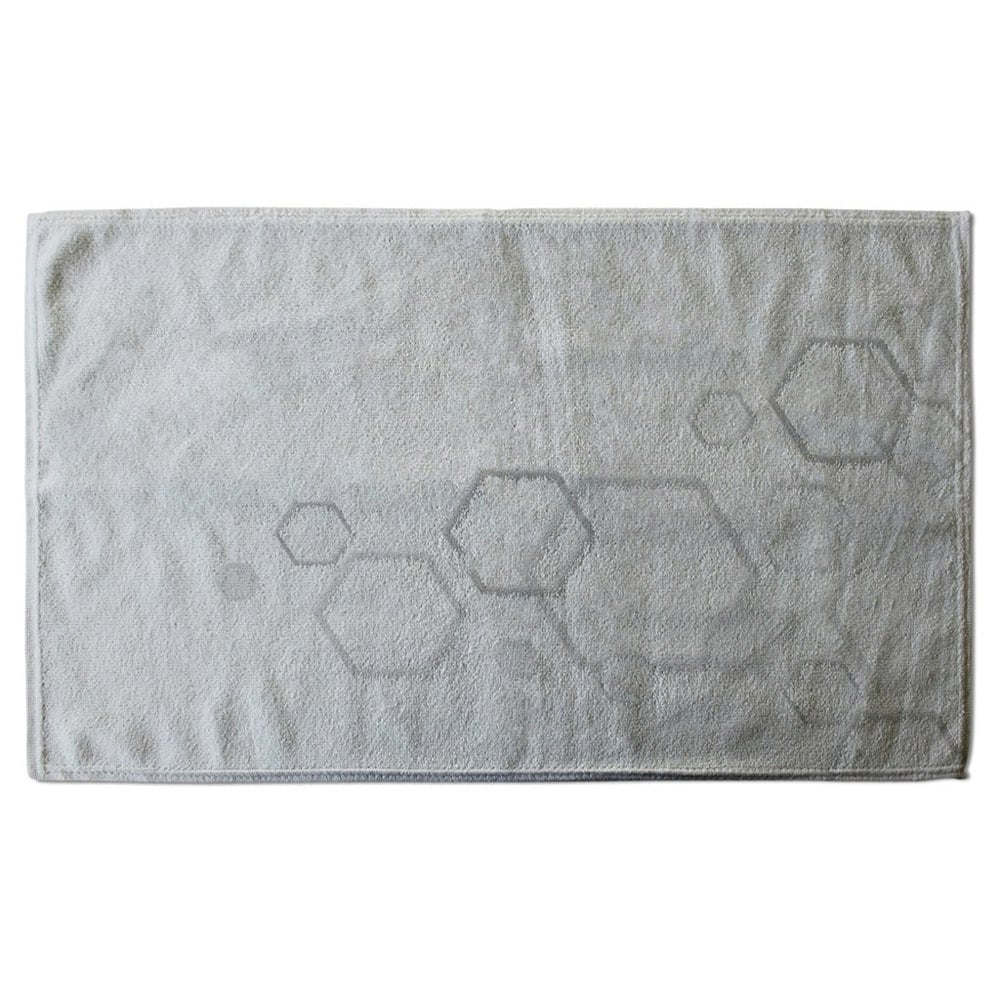 Benjamin Tate Design Abstract hexagon (Bath Towel)
