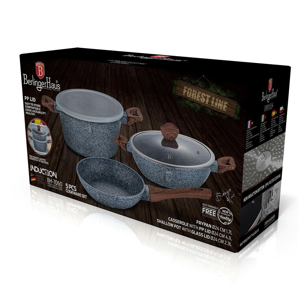 Berlinger Haus 5-Piece Cookware Set Berlinger Haus BH/7060 Forest Line
