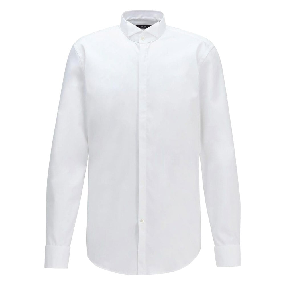 Boss Mens Jillik Shirt - White