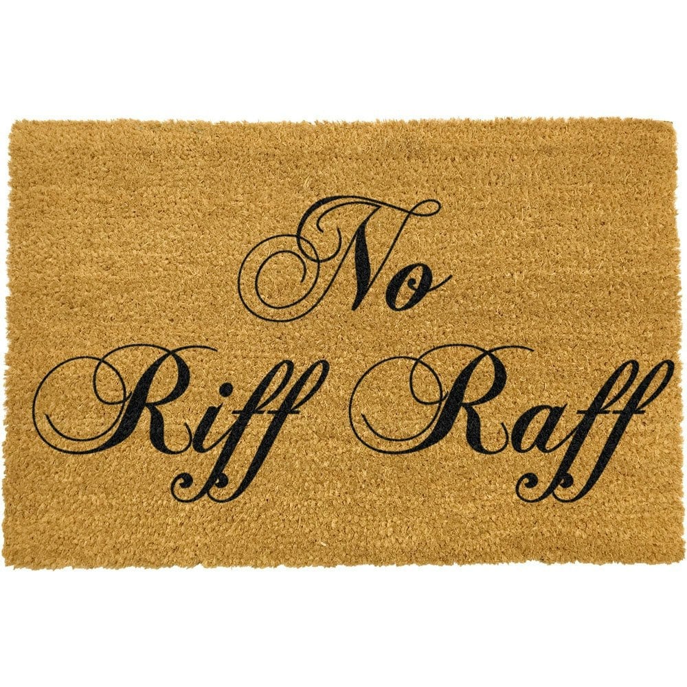 No Riff Raff Doormat