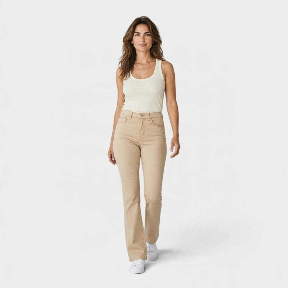 Jacquemus Le De Nimes Beige Terracotta