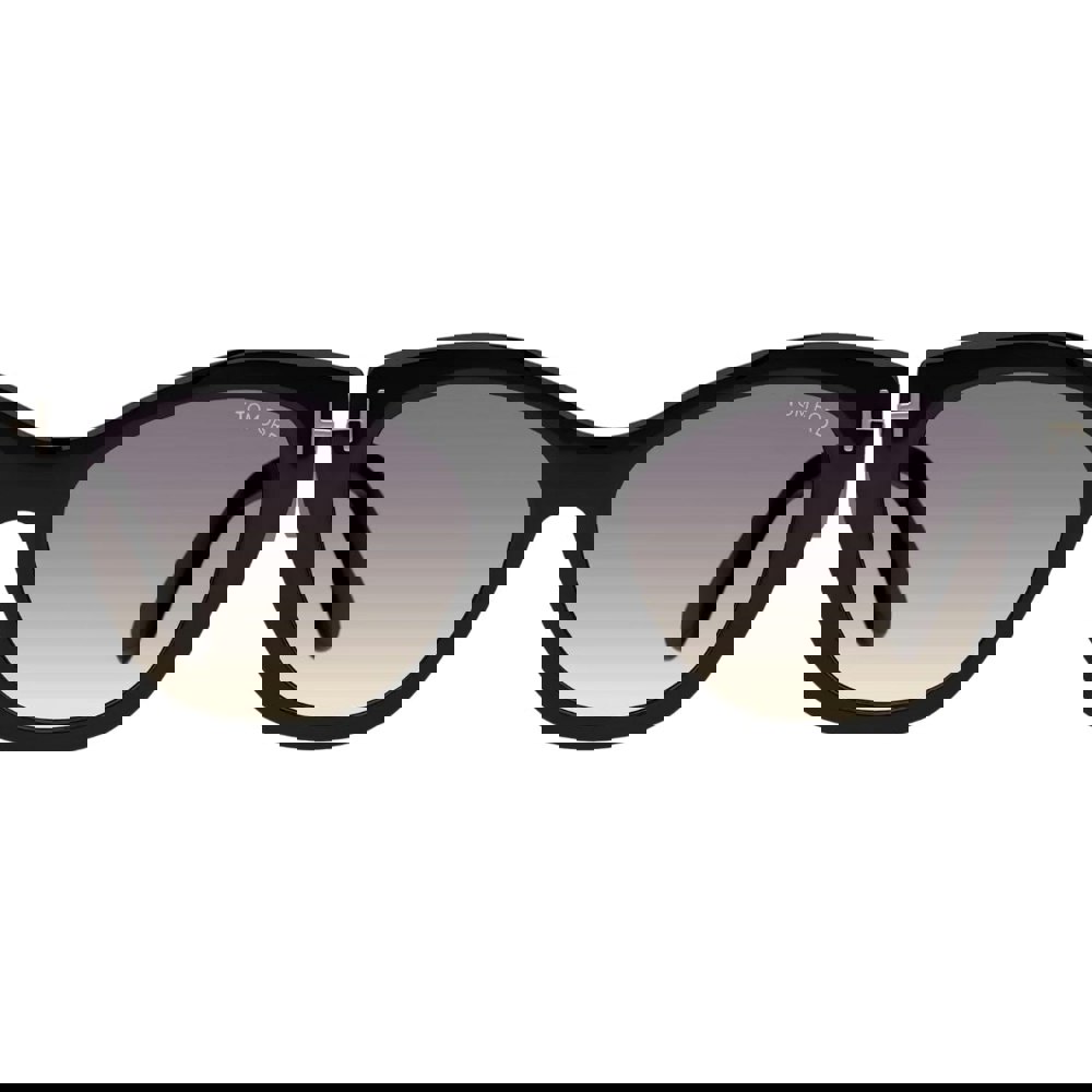 Tom Ford Gradient Smoke Lens Black Sunglasses One Size