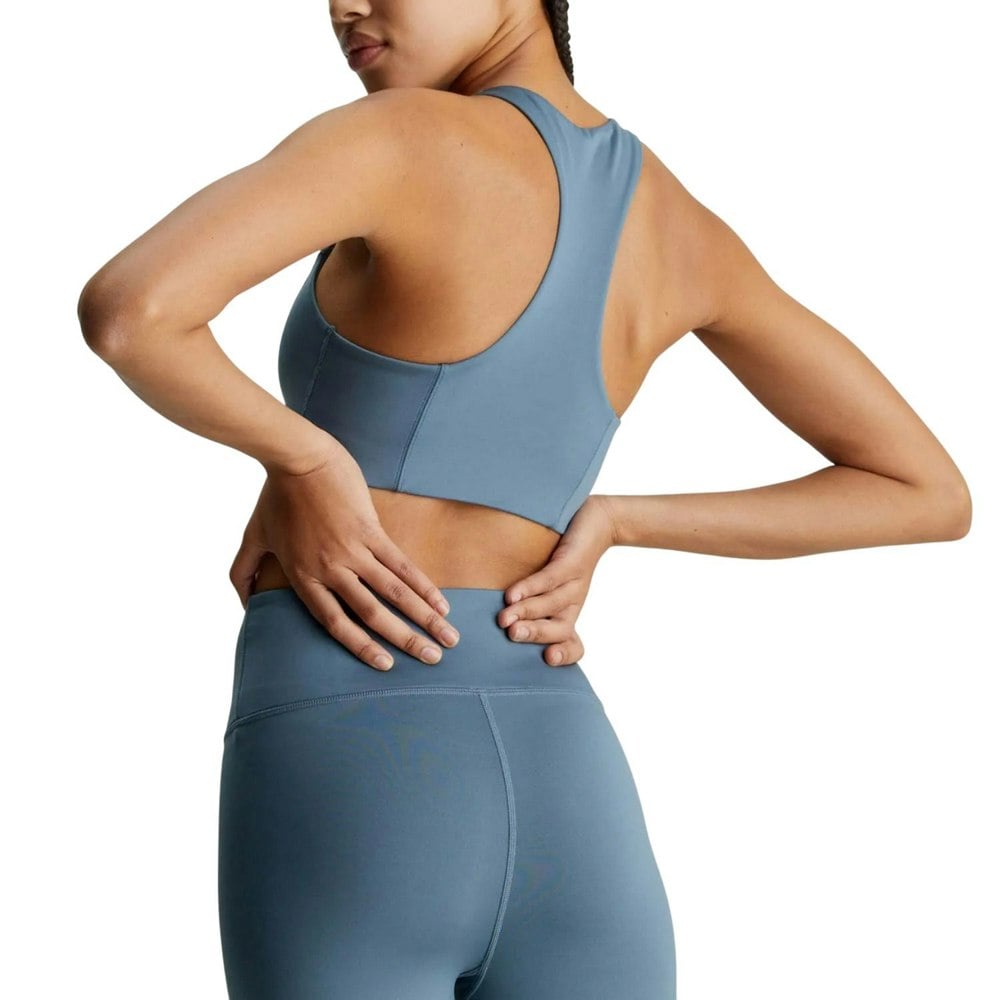 Calvin Klein Womens Medium Impact Sports Bra - Blue