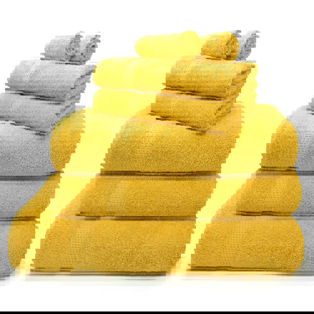 Velosso Luxury Egyptian Cotton Towels 550gsm Mustard