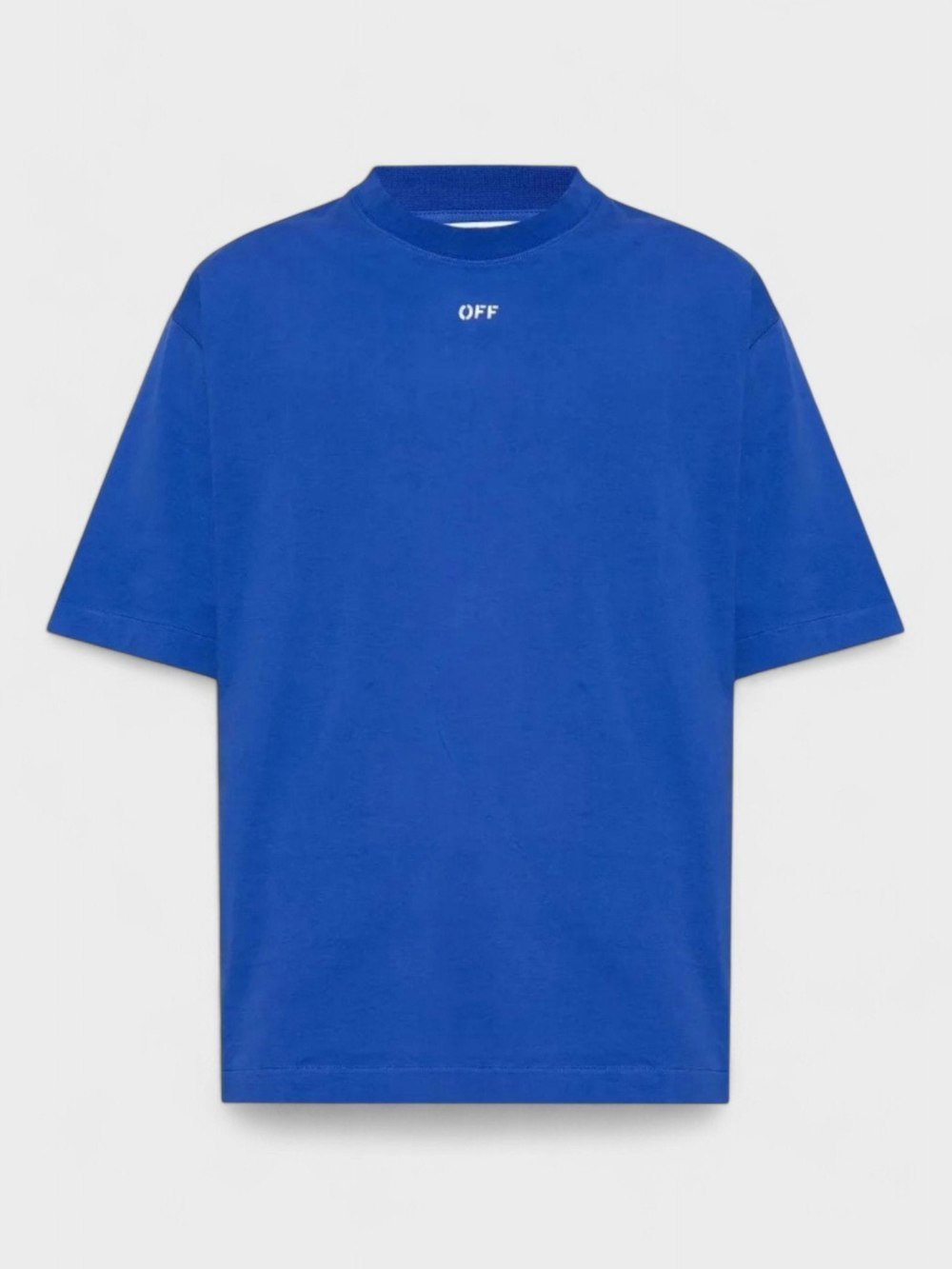 Off - White Off Stamp Skate T Shirt Blue - Supplied FashionOff White
