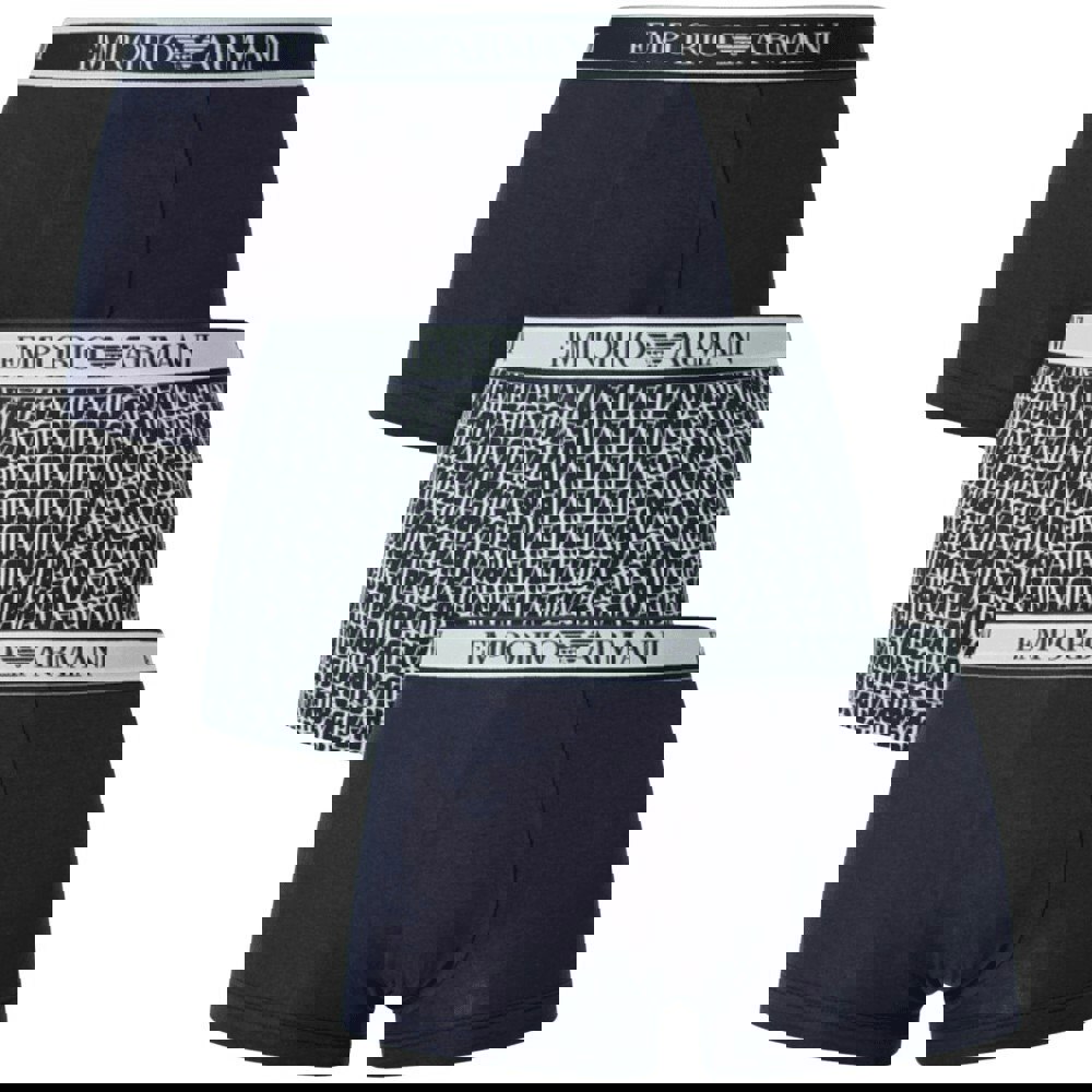 Emporio Armani Mens Boxer Shorts (Pack of 3) - Multicoloured