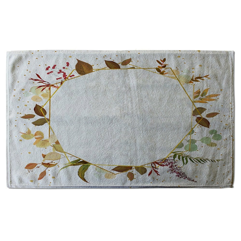 Benjamin Tate Design Autumn Flowers (Bath Towel)