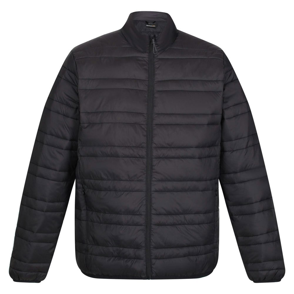 Regatta Mens Firedown Padded Jacket - Black/Black