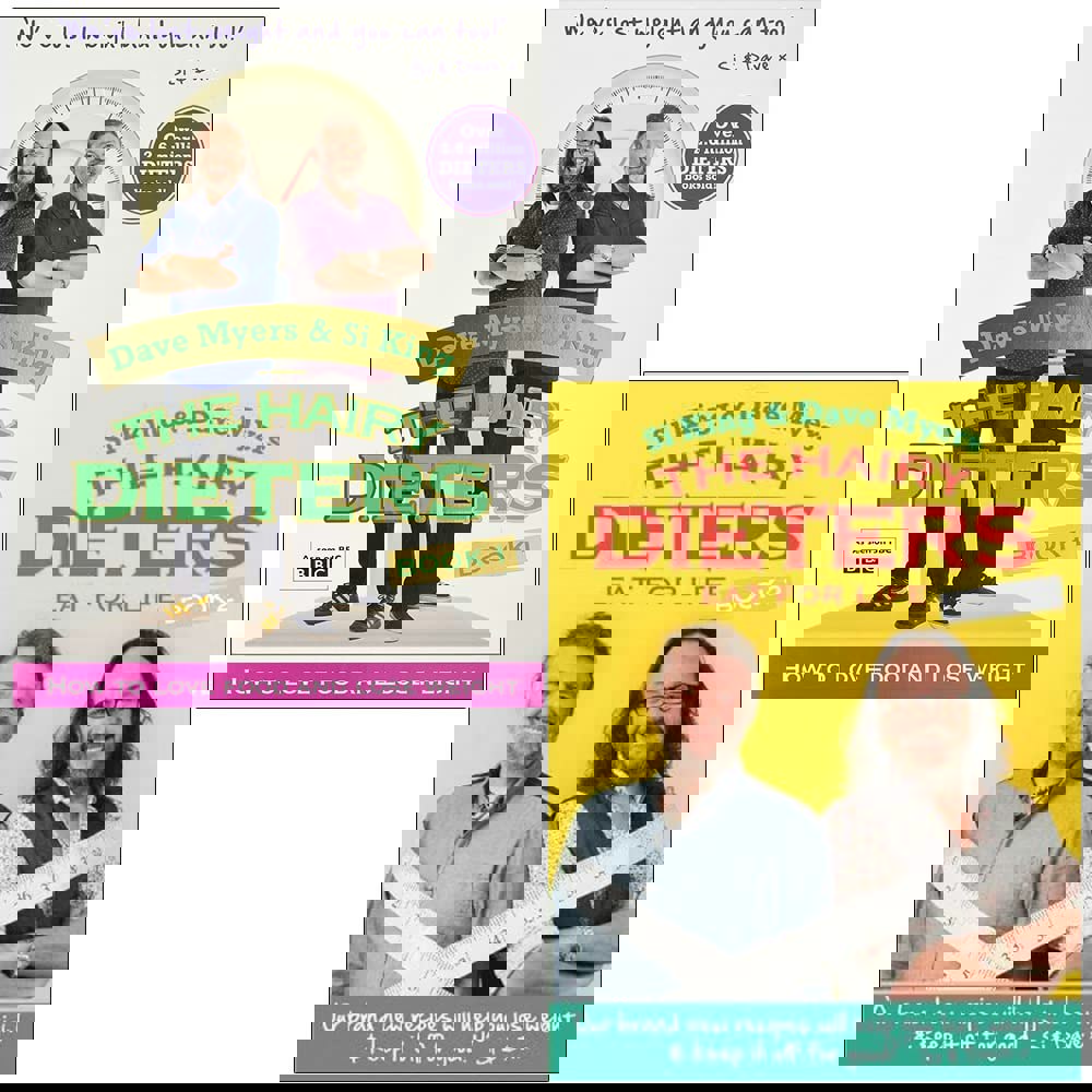 Hairy Dieters 2 Book Set The Hairy Dieters: How to Love Food and Lose Weight & Keep it Off for Good