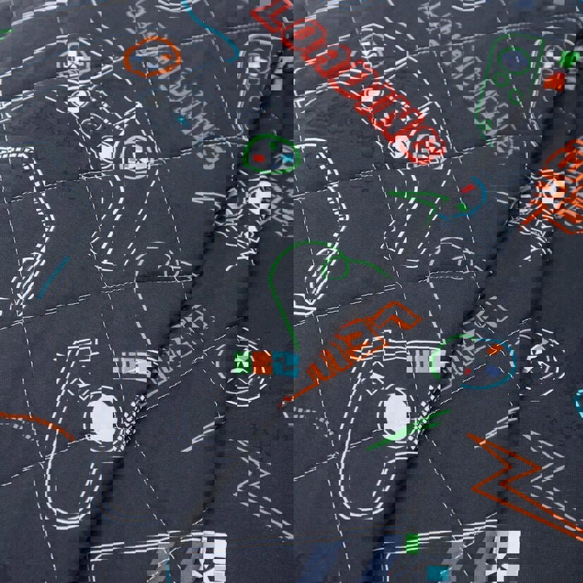 Gaming Quilted Throw - Happy Linen Company