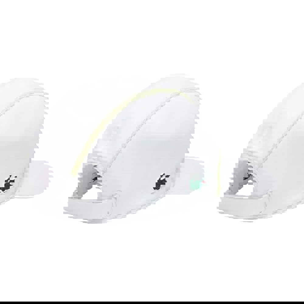 Lacoste Mesh Panel Tennis Cap - White