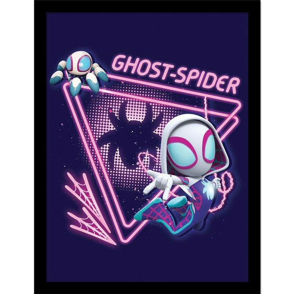 Spider-Man Ghost-Spider Framed Poster - Multicoloured