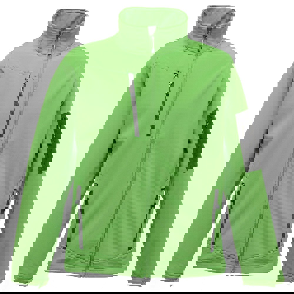 Regatta Standout Men's Arcola 3 Layer Waterproof And Breathable Softshell Jacket - Extreme Green/Seal Grey