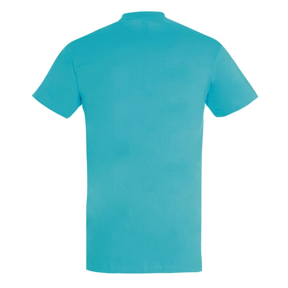 SOLS Mens Imperial Heavyweight Short Sleeve T-Shirt - Blue Atoll