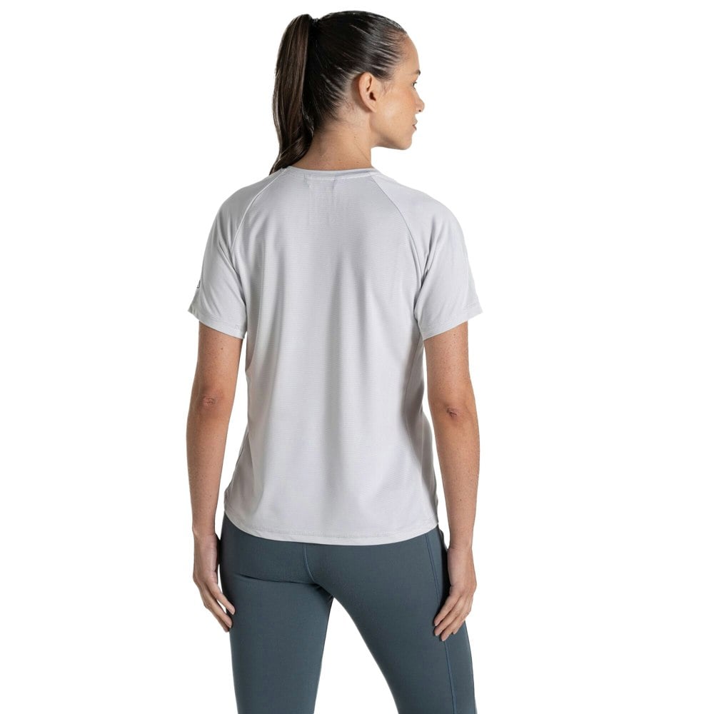 Craghoppers Womens/Ladies Ellie Short-Sleeved T-Shirt - Lunar Grey