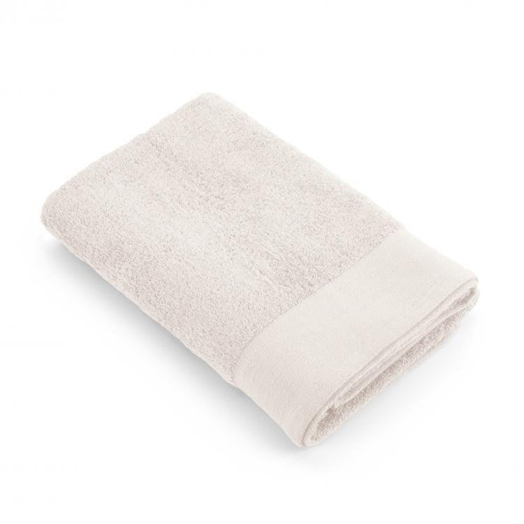 Walra Soft Brushed Cotton Bath Towel x 2 Stone Grey 70 x 140cm