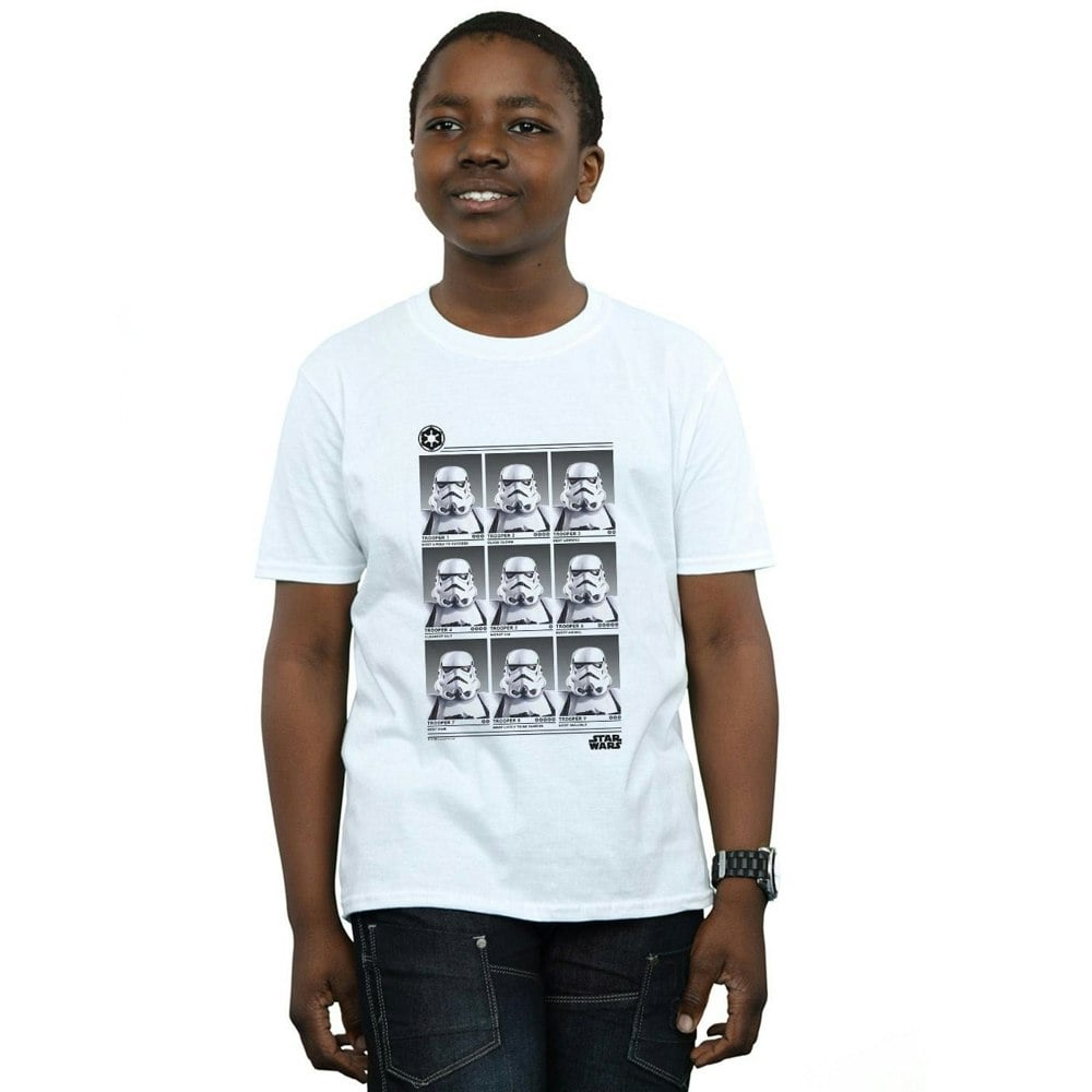 Star Wars Boys Stormtrooper Yearbook T-Shirt - White