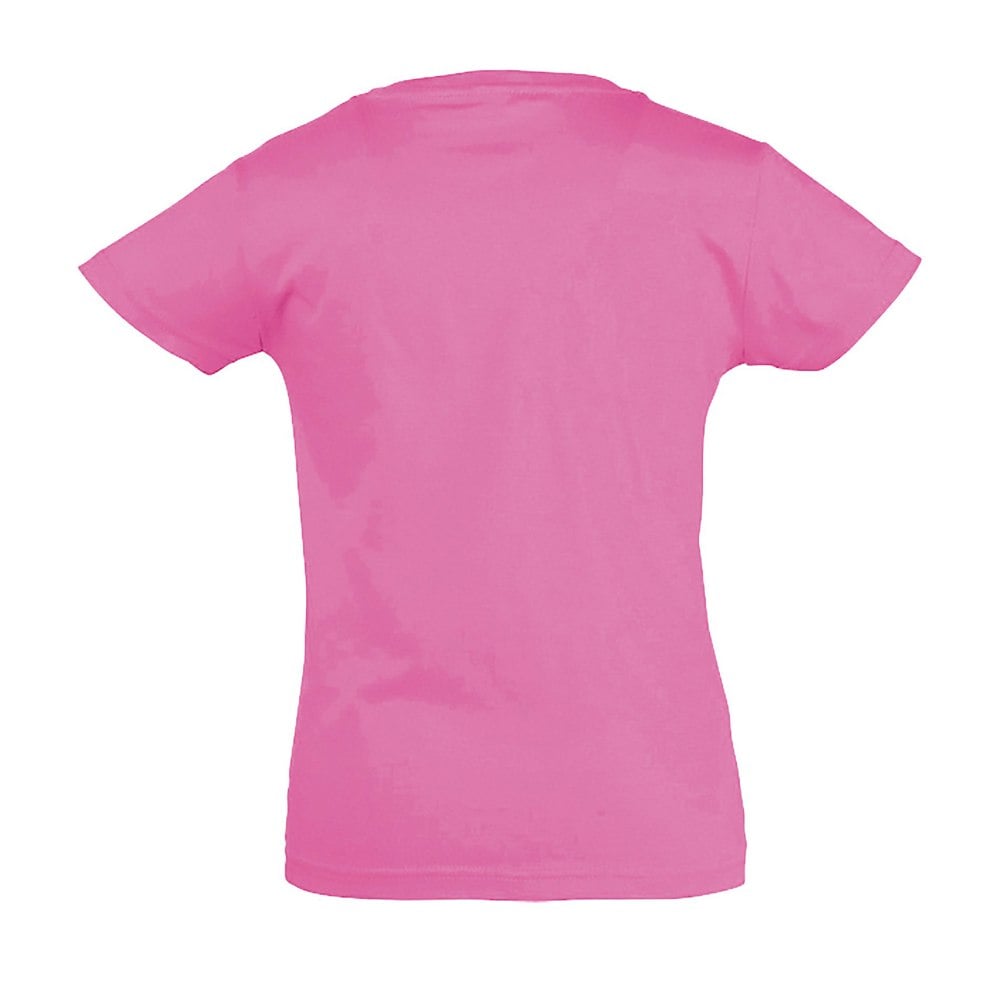 SOLS Girls Cherry Short Sleeve T-Shirt - Medium Pink