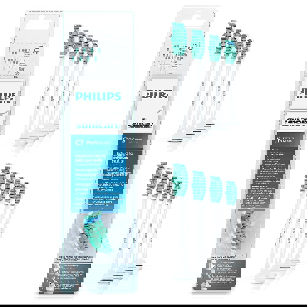 Philips Sonicare HX6018/07 ProResults Brush Heads 8 Pack White