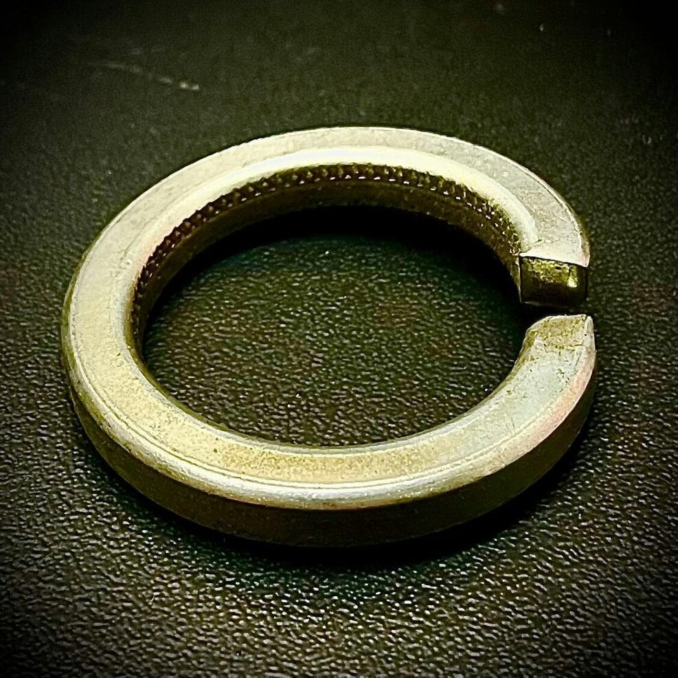 Fixaball Imperial Spring Lock Washers Square Section Single Coil BZP Zinc