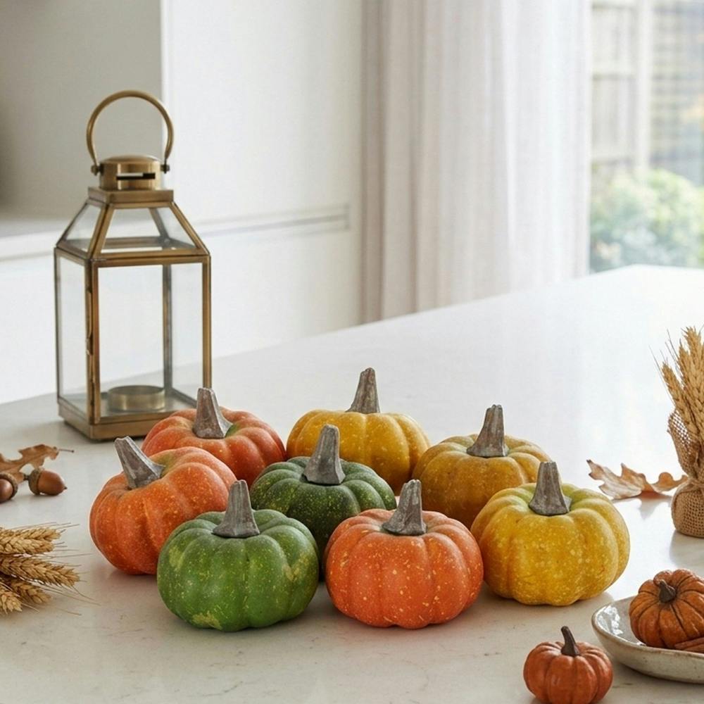 Garden Greatness Autumnal Assorted Decorative Pumpkins