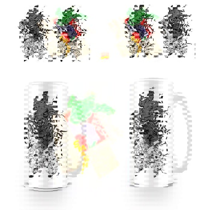 Marvel Not A Morning Person Mug - White/Green/Red