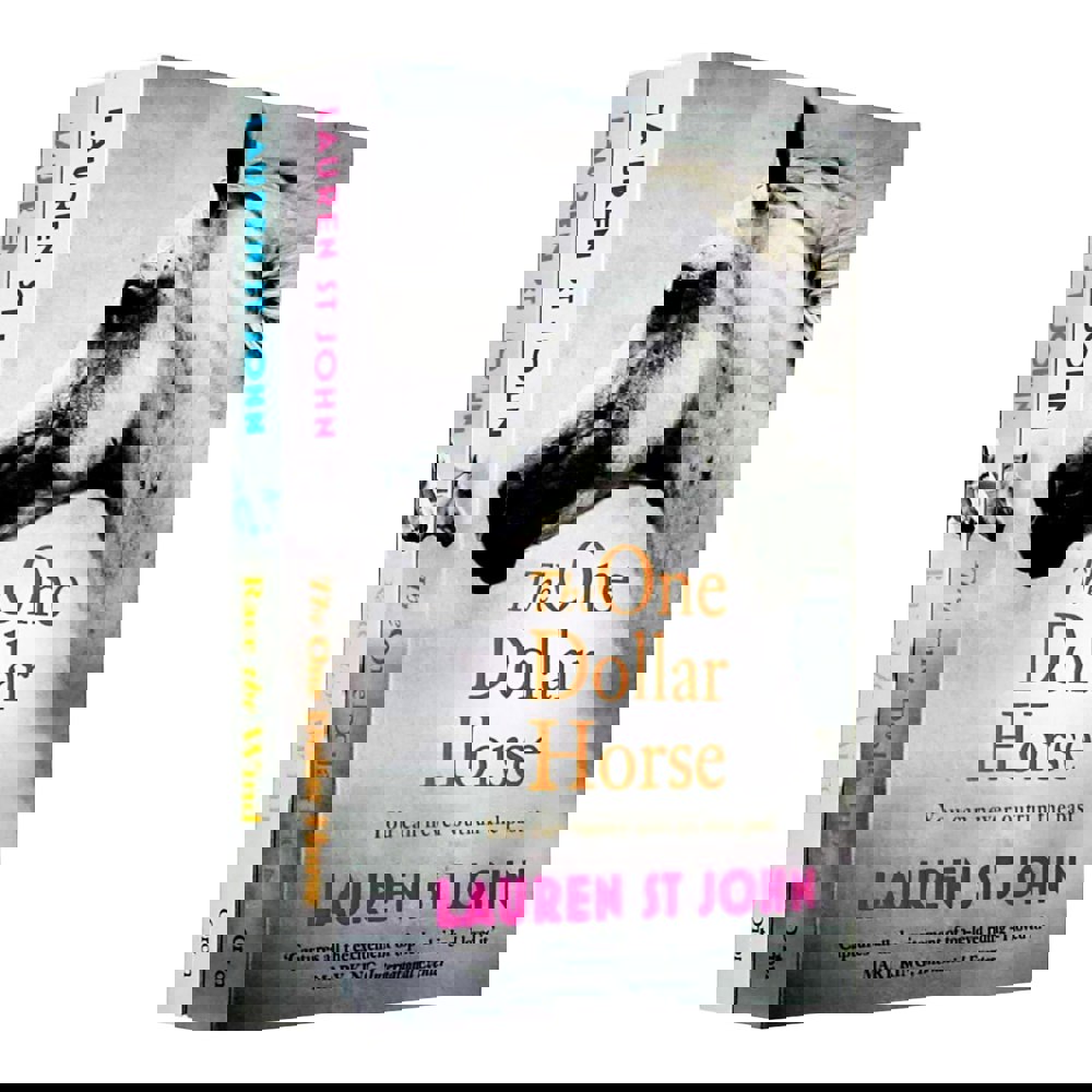 One Dollar Horse Series 2 Books Collection Set By Lauren St John The One Dollar Horse, Race the Wind